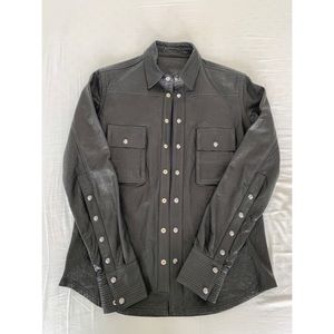 Chrome Hearts Leather Shirt